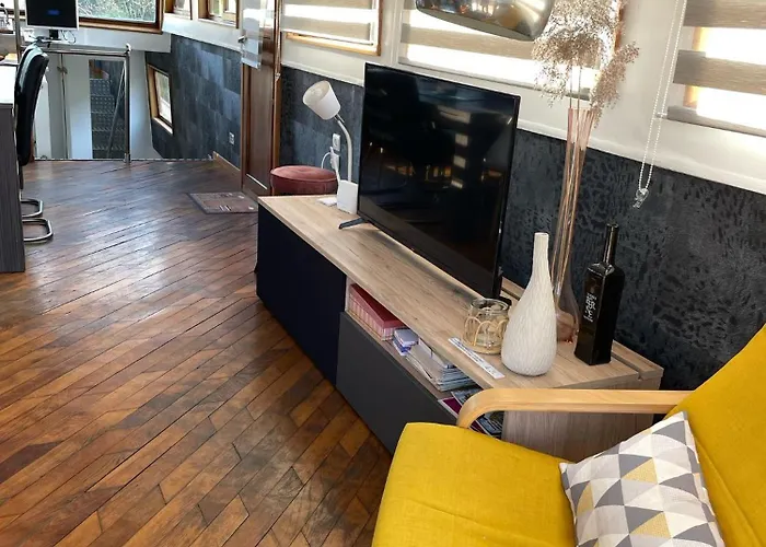 Nuit Insolite à Bord D'une Péniche, 6 Personnes Bateau-hôtel